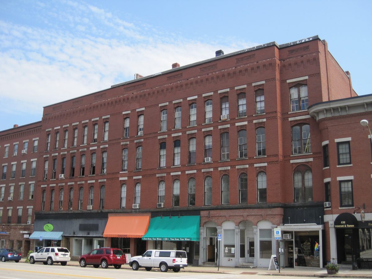 Downtown Concord, New Hampshire.